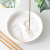 White Moon Face Incense Stick Holder Incense Burners Secret Halo 