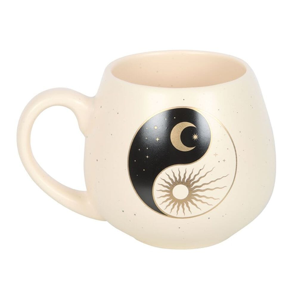 Yin Yang Rounded Mug Mugs Secret Halo 