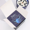 Zodiac Candle with Crystal Bracelet Candles Secret Halo Pisces 