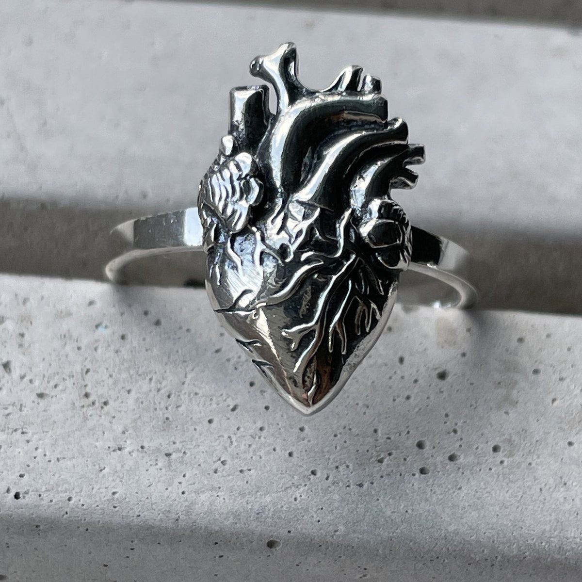 Real on sale heart ring