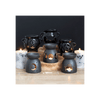 Black Triple Moon Cut Out Oil Burner Candle Holders N/A 