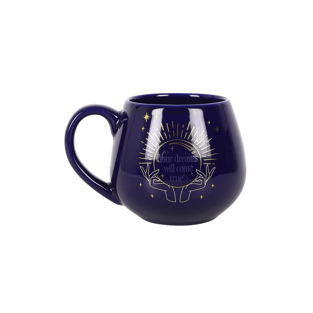 Blue Fortune Teller Colour Changing Mug Mugs N/A 