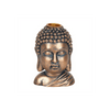 Bronze Buddha Head Backflow Incense Burner N/A 