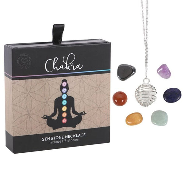 Chakra Gemstone Crystal Necklace Kit Crystals Secret Halo 