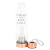 Clear Quartz Body and Soul Glass Water Bottle Gifts Secret Halo 