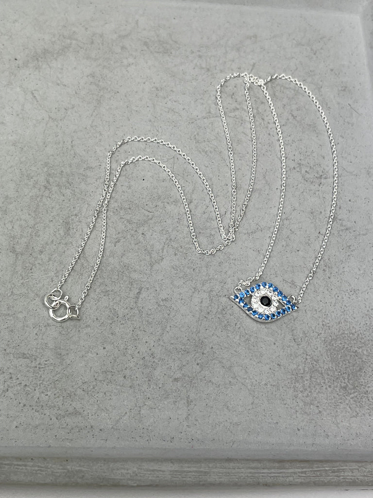 Crystal Evil Eye Necklace Necklaces & Pendants Secret Halo 