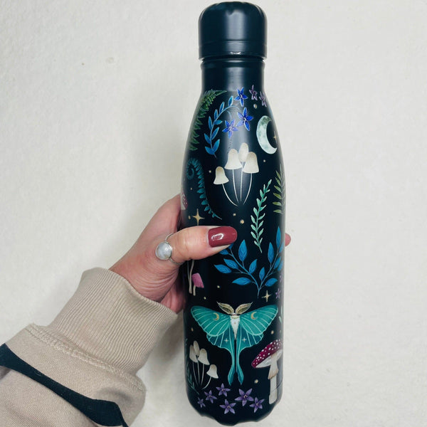 Dark Forest Print Metal Water Bottle Gifts Secret Halo 