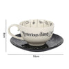 Fortune Telling Ceramic Teacup Mugs N/A 