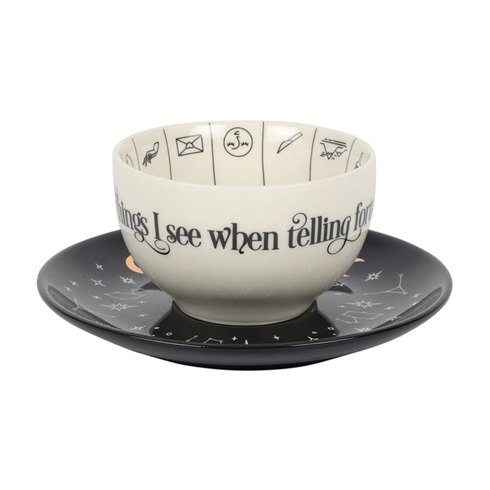 Fortune Telling Ceramic Teacup Mugs N/A 