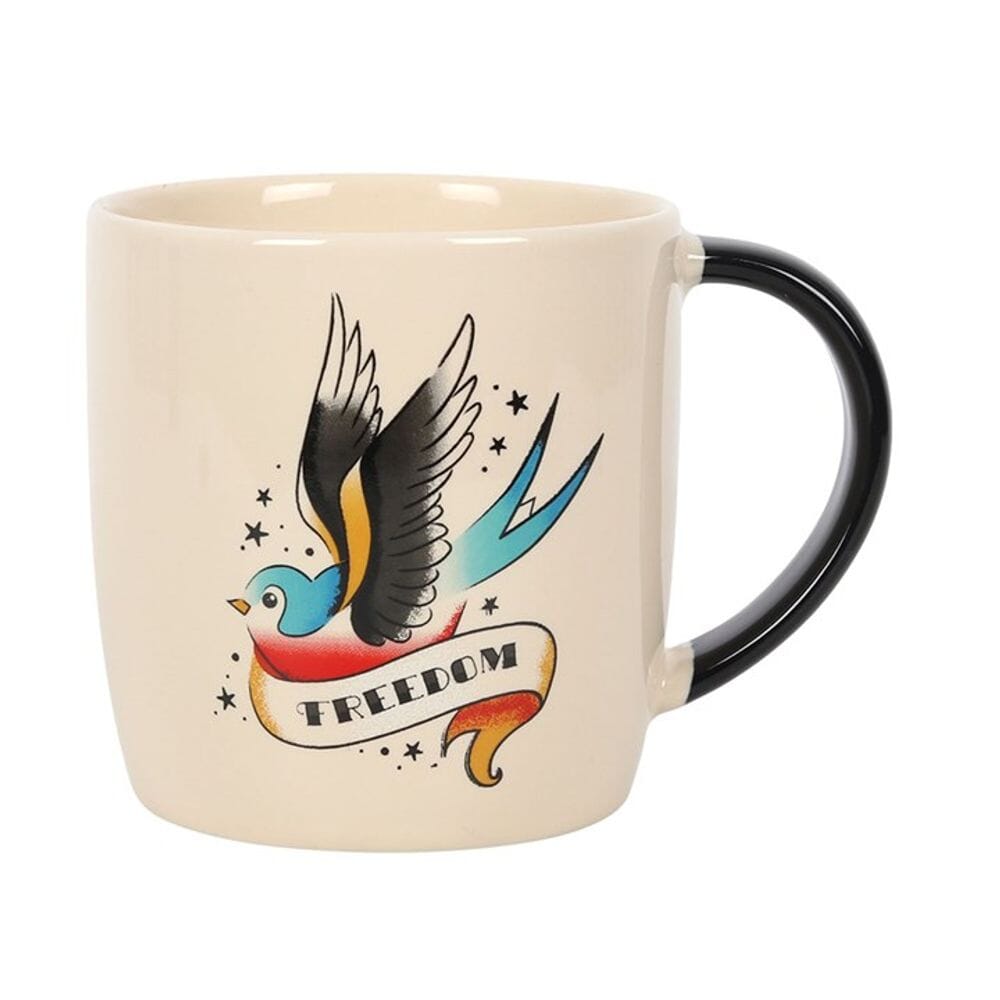 Freedom Tattoo Sparrow Mug Mugs N/A 