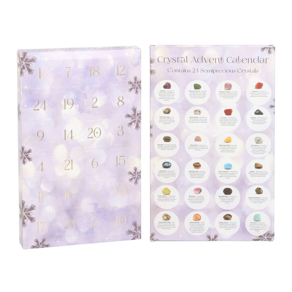 Gemstone Crystal Advent Calendar Crystals Secret Halo 