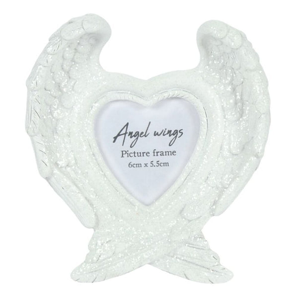 Glitter Angel Wing Photo Frame N/A 