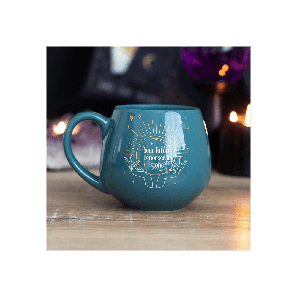 Green Fortune Teller Colour Changing Mug Mugs N/A 