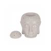 Large Grey Buddha Head Oil Burner N/A 