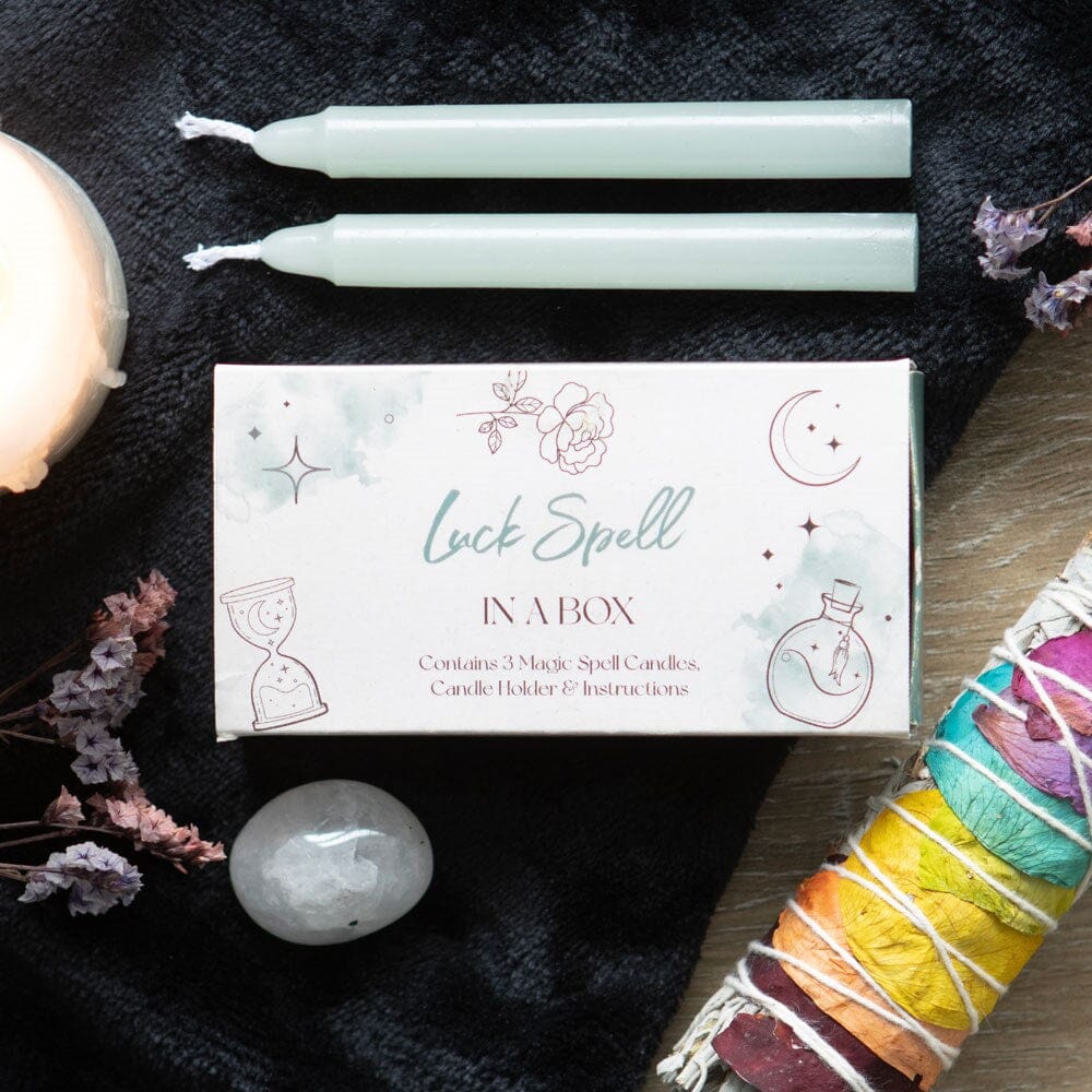 Magic Luck Spell in a Box Candles Secret Halo 