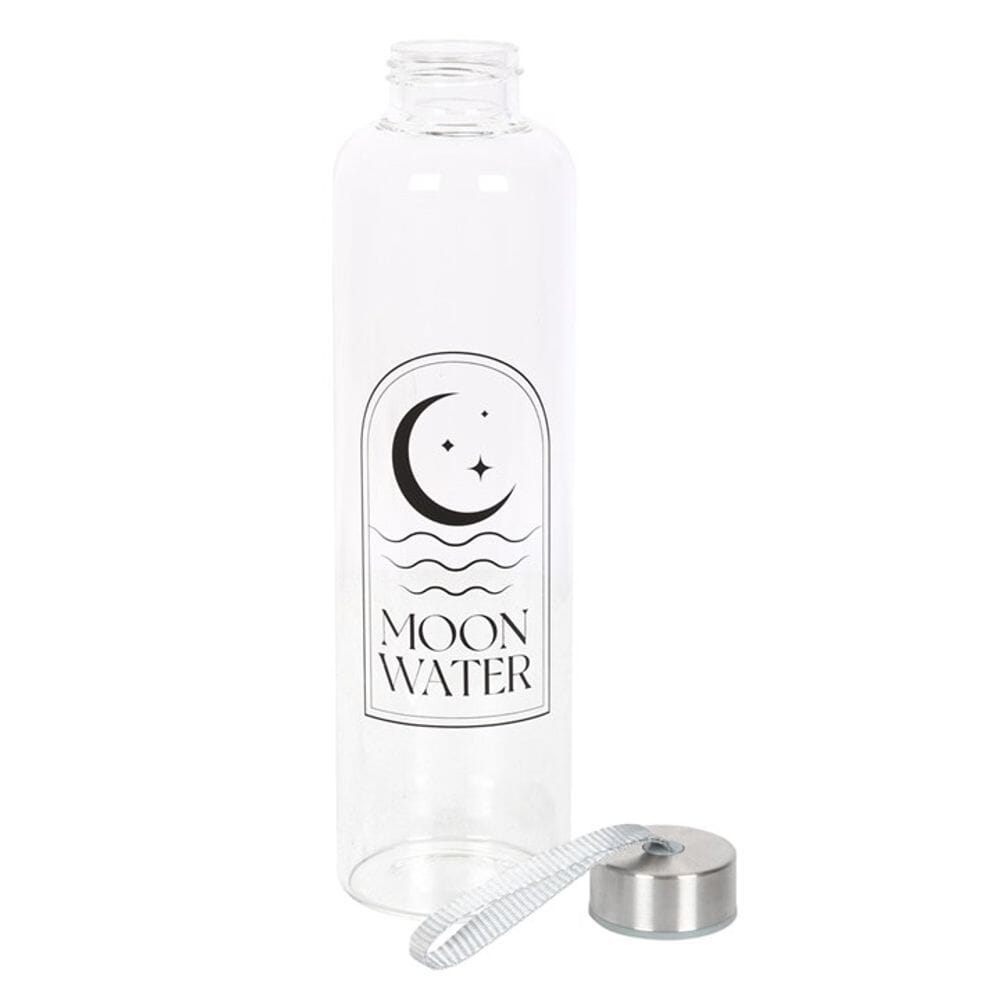 Moon Water Glass Water Bottle Decor N/A 