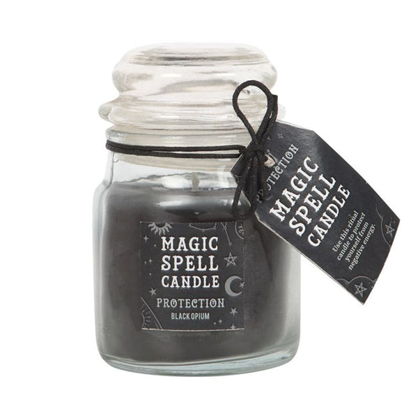 Opium 'Protection' Spell Candle Jar Candles N/A 