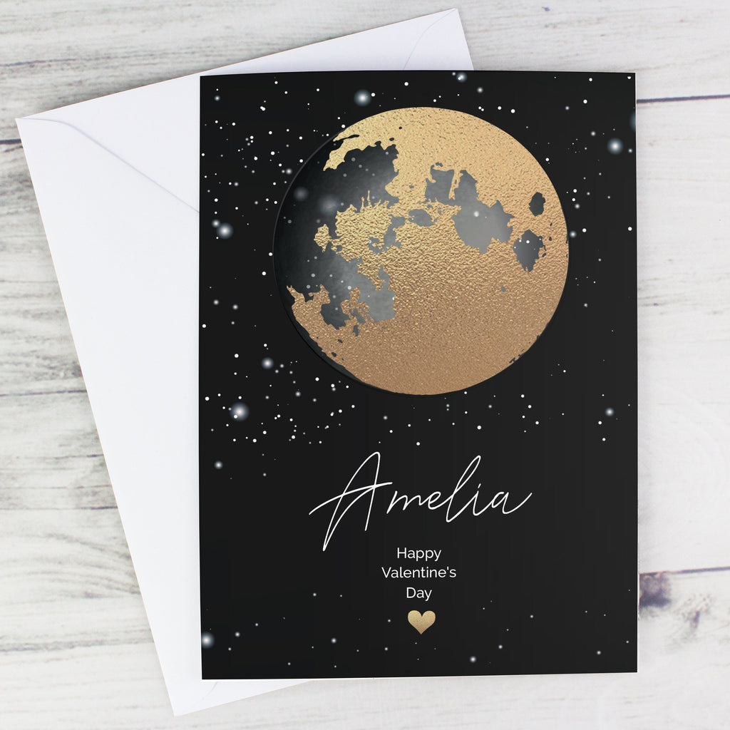 Personalised Celestial Greeting Card Cards Secret Halo 