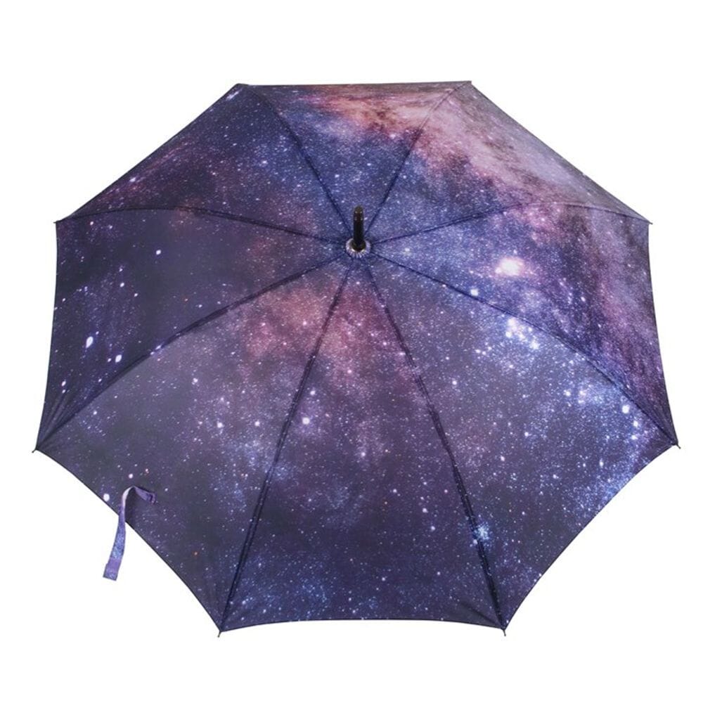 Purple Starry Sky Umbrella Bags N/A 