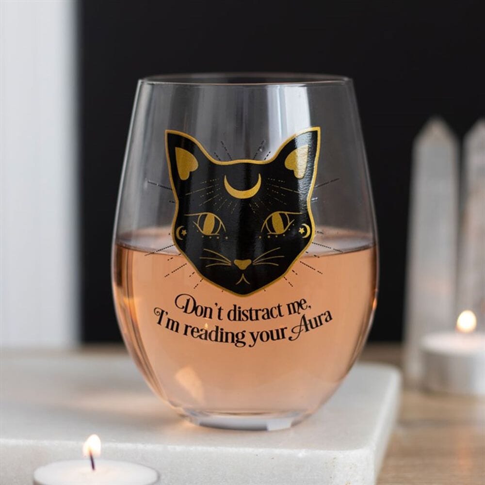 Reading Your Aura Stemless Wine Glass Gifts Secret Halo 