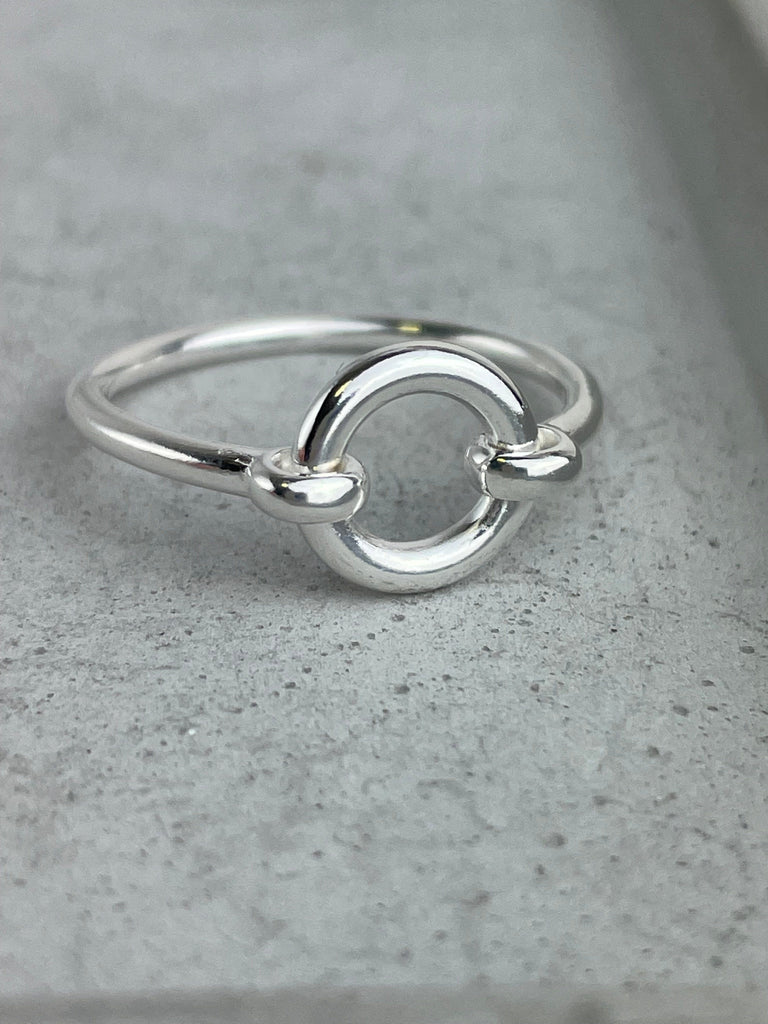 Silver Karma Ring Rings Secret Halo Small 