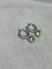Sparkly Crystal Charm Huggies - August Earrings Secret Halo 