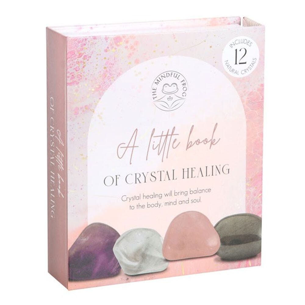 The Little Book of Crystal Healing Gift Set Crystals Secret Halo 