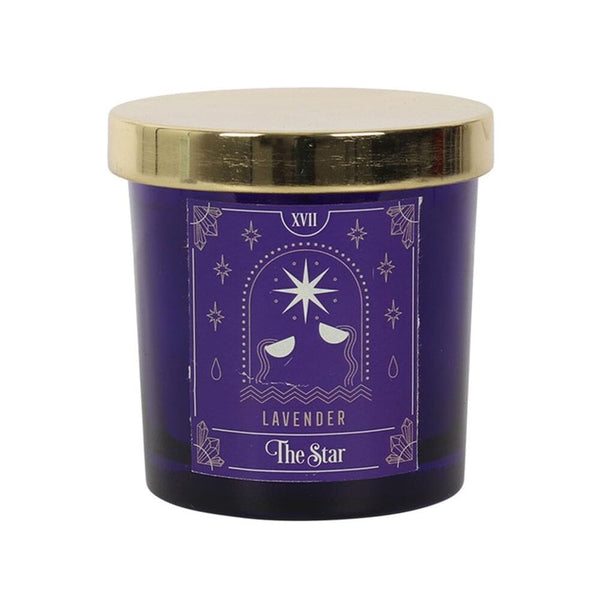 The Star Lavender Tarot Candle Candles N/A 