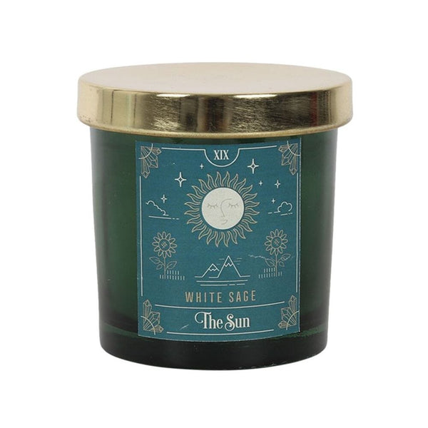 The Sun White Sage Tarot Candle Candles N/A 