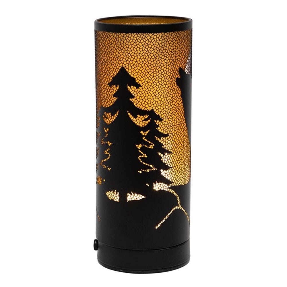 Wolf Song Aroma Lamp by Lisa Parker Lamps N/A 